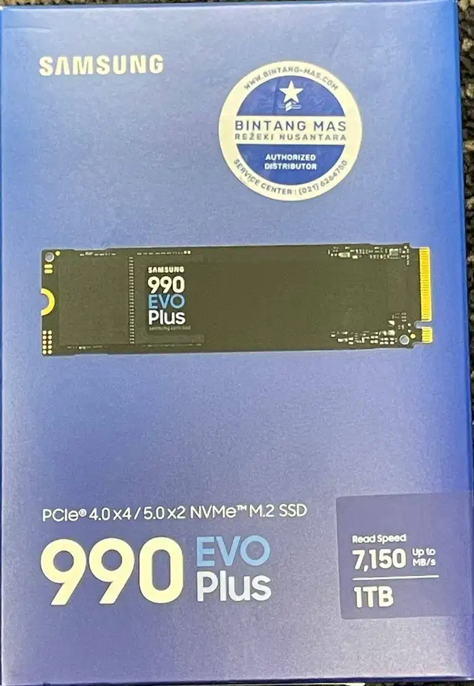 BU Samsung NVME SSD 990 EVO PLUS 1TB Storage