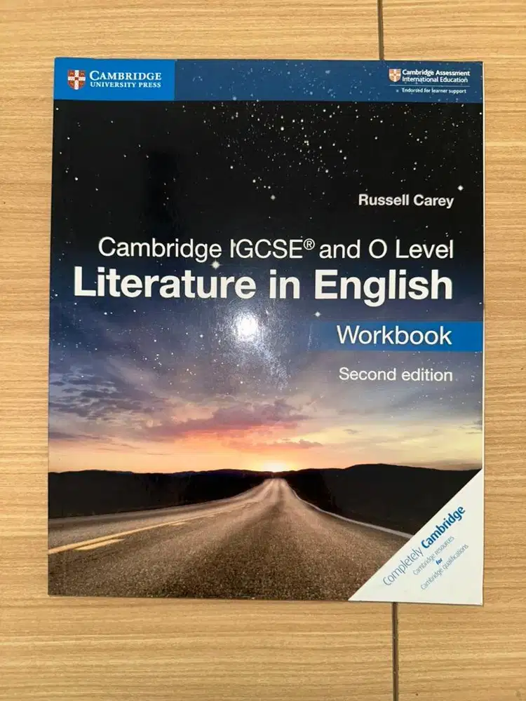 Cambridge IGCSE and O Level Literature in English Workbook
