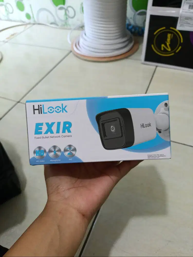Cctv ipcam hilook sudah hd,audio dan berkualitas 100% bergaransi resmi