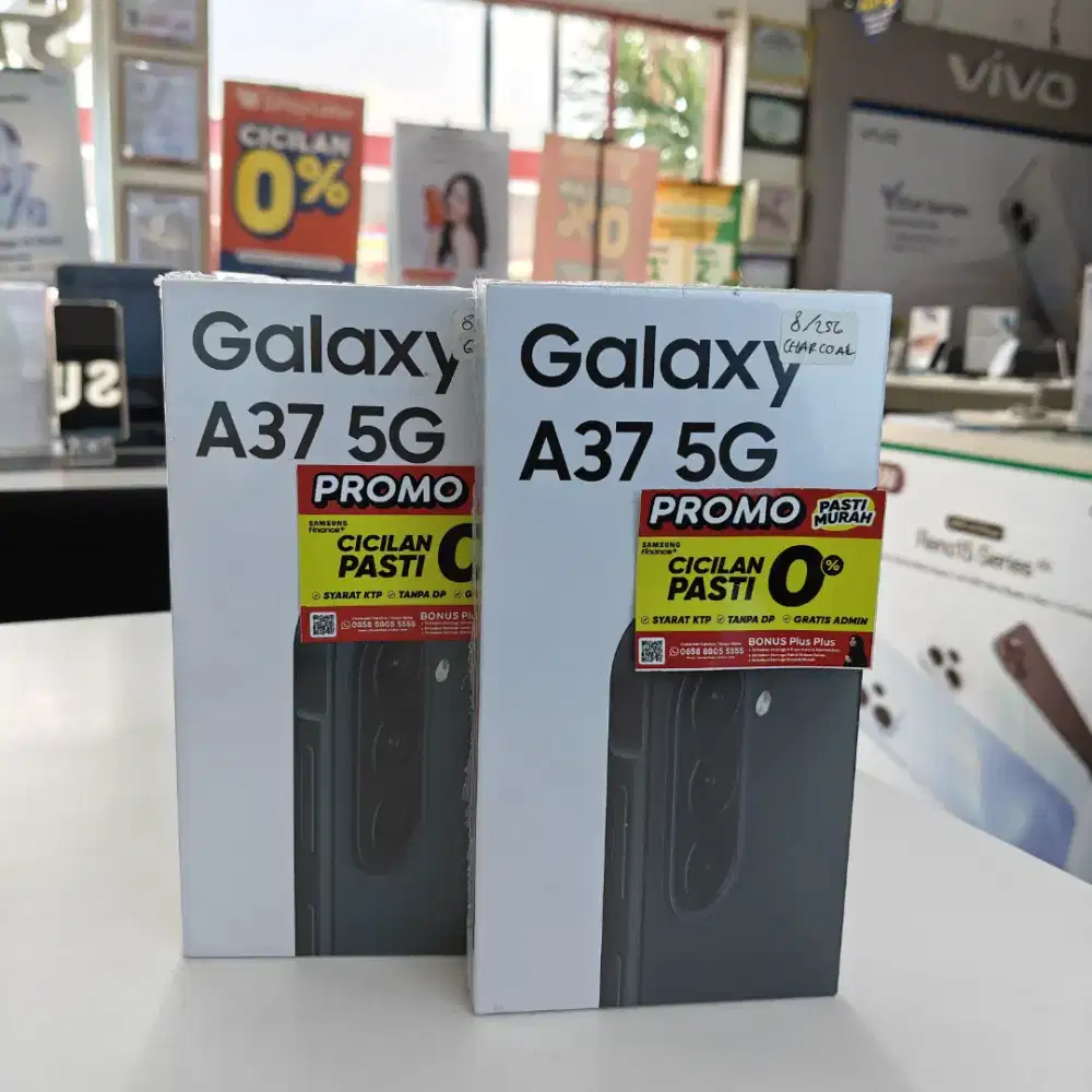 SAMSUNG A37 8/256GB NEW BISA KREDIT DP 0 TANPA APLIKASI