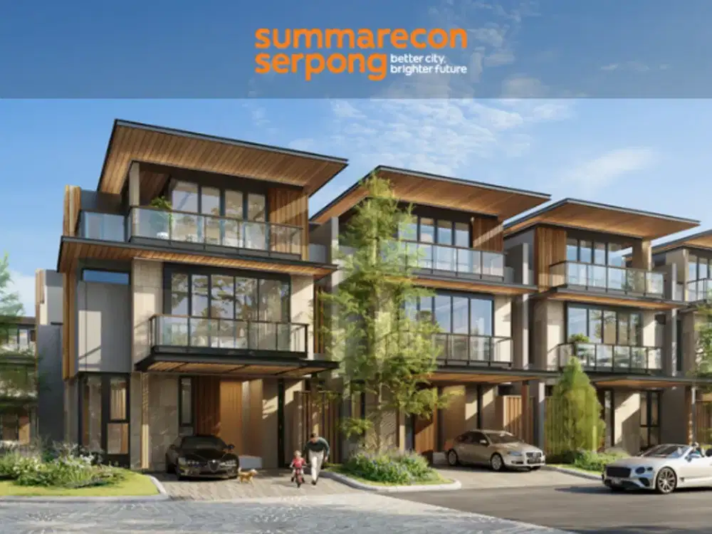 Dijual Rumah Ala Finland di Gading Serpong