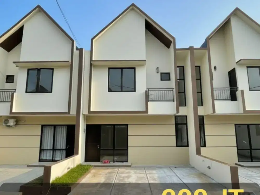 317 Hunian Modern 2 Lt Dinding Bata Merah Jumbo di Pamulang, Tangerang