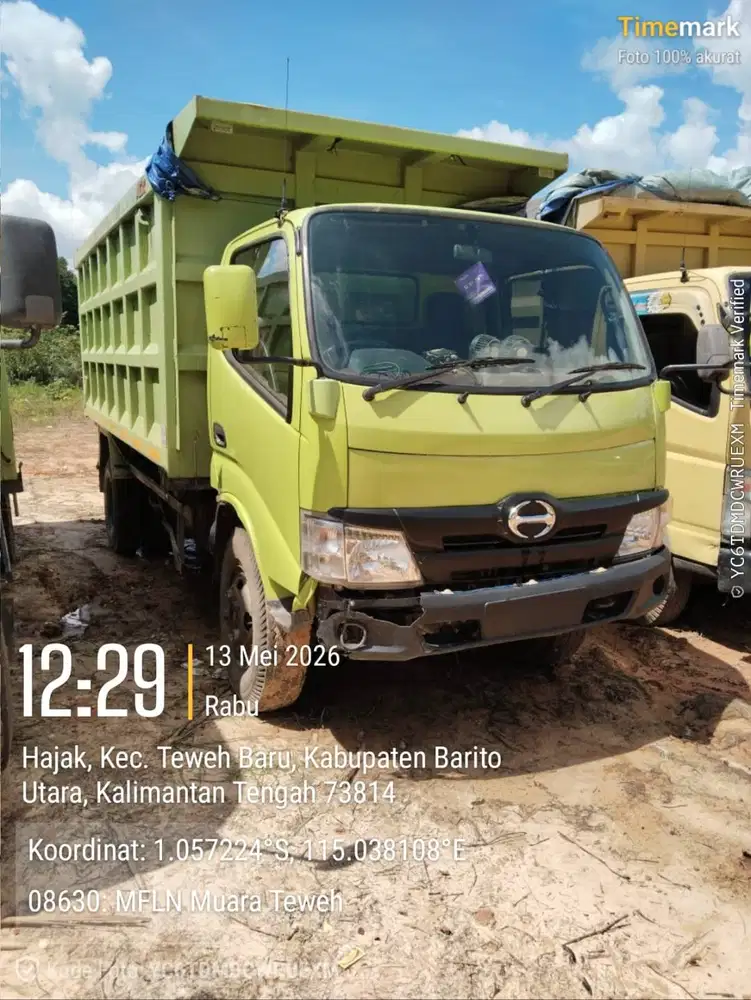 Hino Dutro 136 HDX Dump 6.8 PTO (4x2) Siap Proyek & Tambang