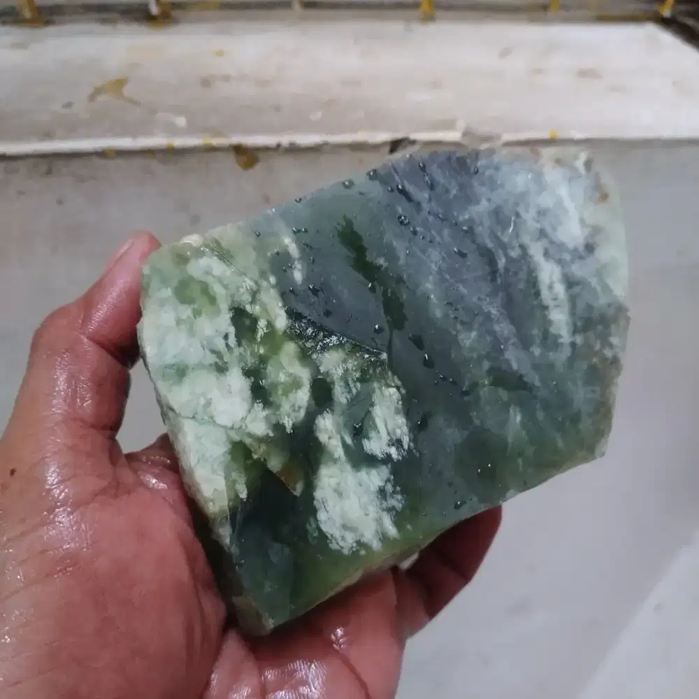 Bahan batu serpentine ijo botol aceh