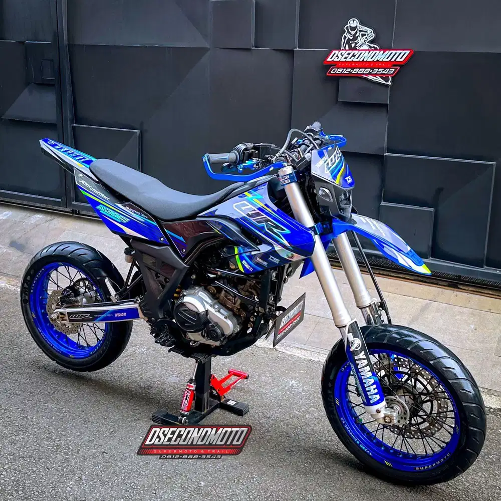 YAMAHA WR 155‼️FULL MODIF SUPERMOTO TRAIL WR155 TRABAS BANJIR