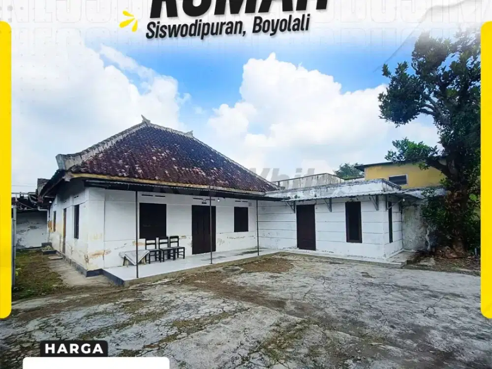 Dijual Rumah Strategis di Kawasan Mapan Bayanan Boyolali