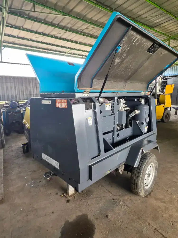 Dijual compressor merk airman pds 185s engine yanmar seperti baru