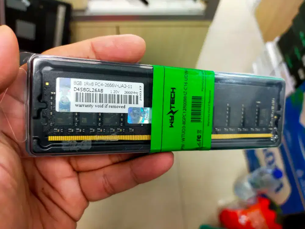 Dijual ram PC/Longdim 8GB DDR4 PC2666 Merk Vgen siap pasang COD