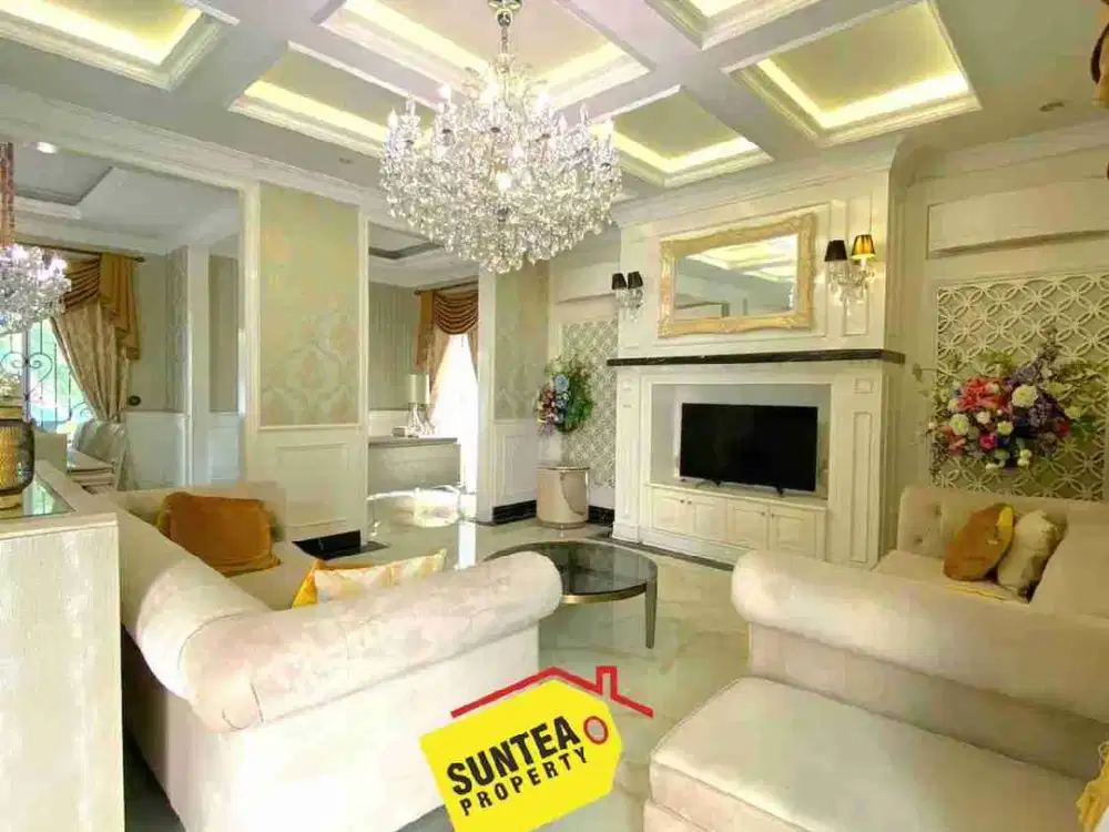 Rumah Mewah Super Cantik 2 Lantai di Bintaro Jaya Posisi Hook Siap Huni DW/AF0811 T