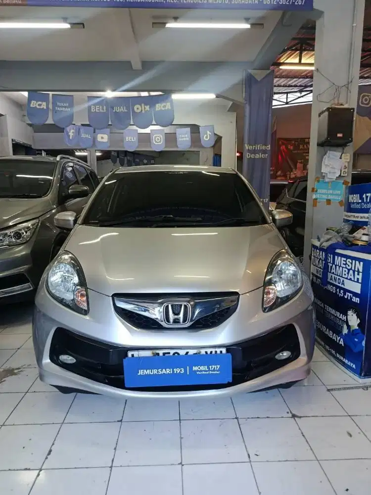 HONDA 2015 BRIO E 1.2 AT SILVER
JL.RAYA JEMURSARI MOBIL 1717
