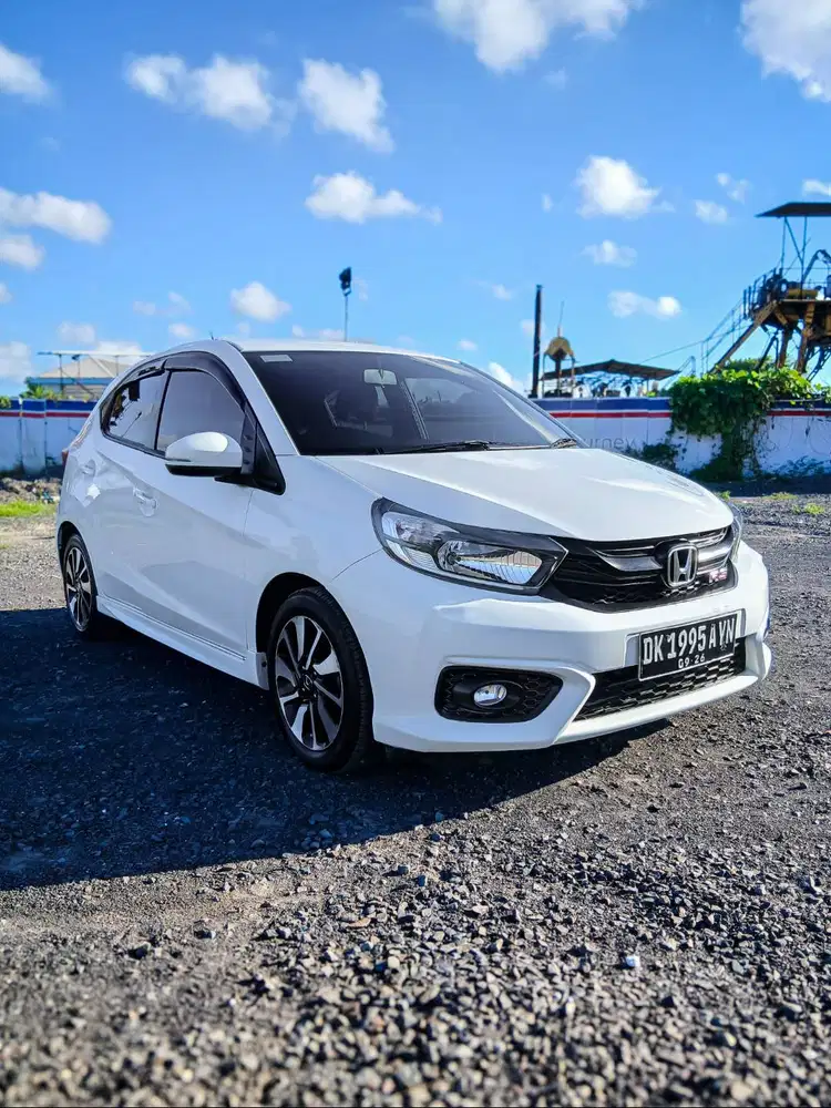 Honda Brio 1.2 RS CVT 2021 Putih MURAH AJA