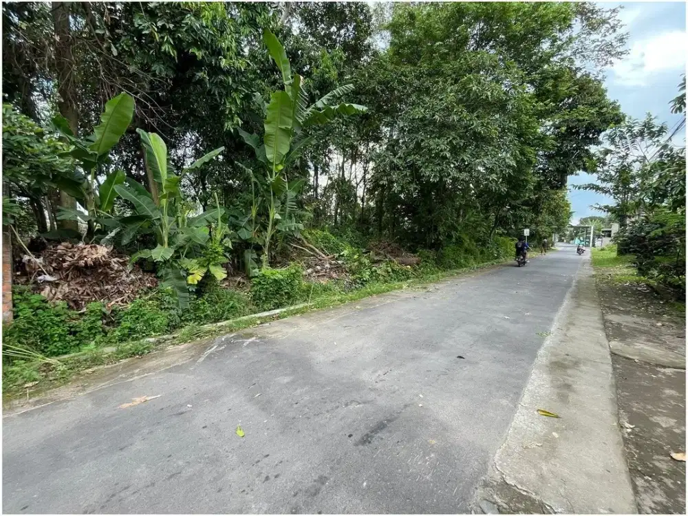 Tanah Yogyakarta di Kalasan Dekat JL. Jogja-Solo