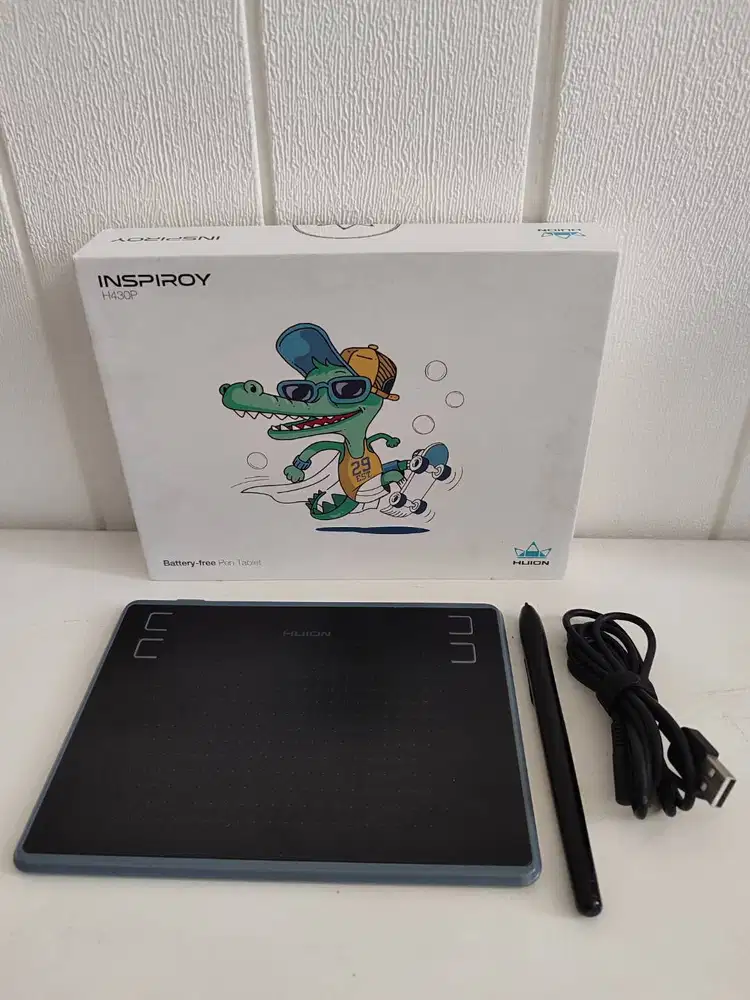 HUION H430P Graphic Drawing Tablet Pen Tab Digital Inspiroy grafis