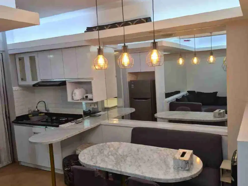 apartemen bassura 2 br  ful renovasi