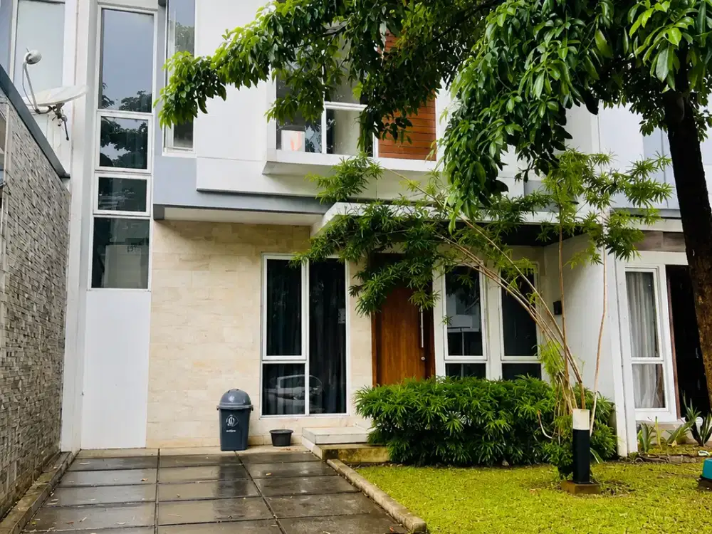 Rumah Modern Minimalis di The Green Cluster Royal Blossom BSD City