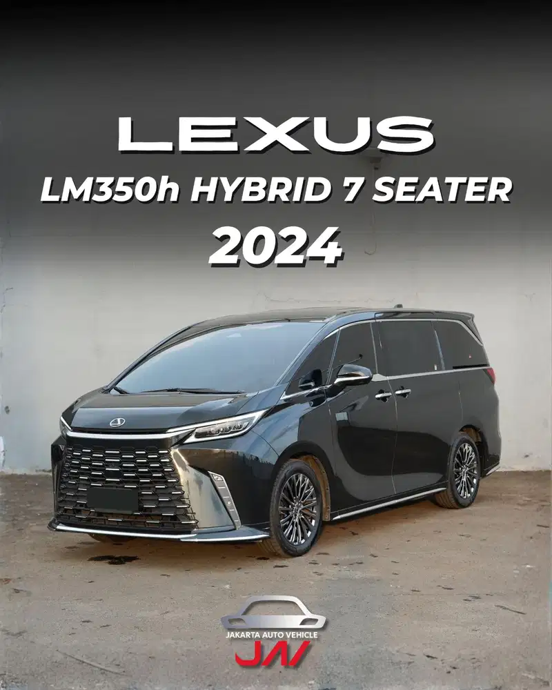 LEXUS LM350h HYBRID 7 SEATER 2024 / LOW ODO / LIKE NEW