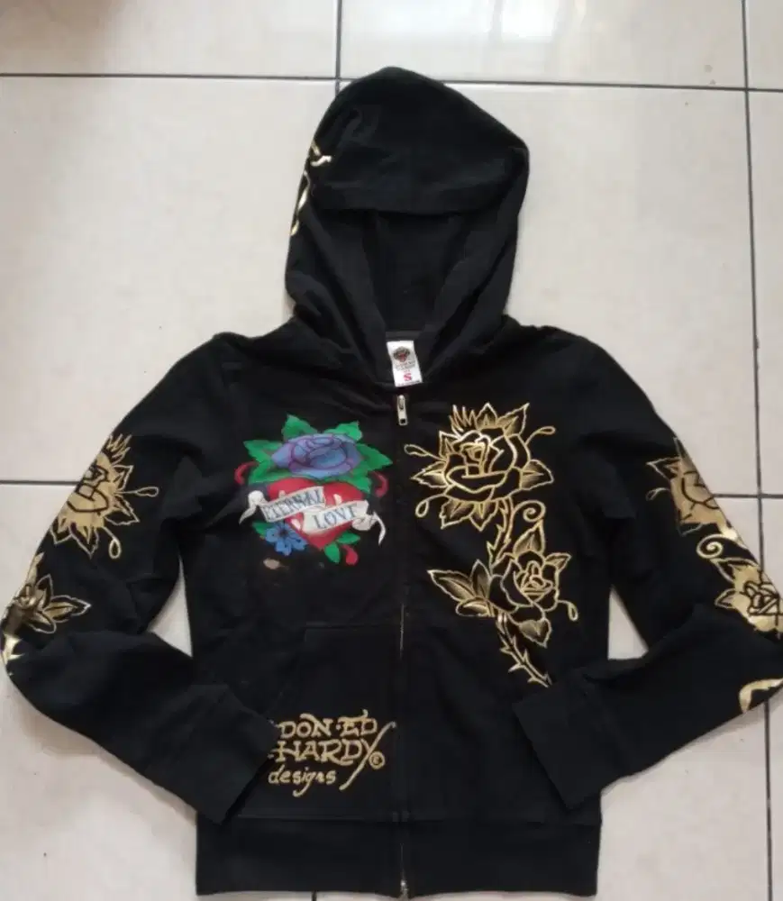 Jacket Hoodie Don Ed Hardy Original by USA