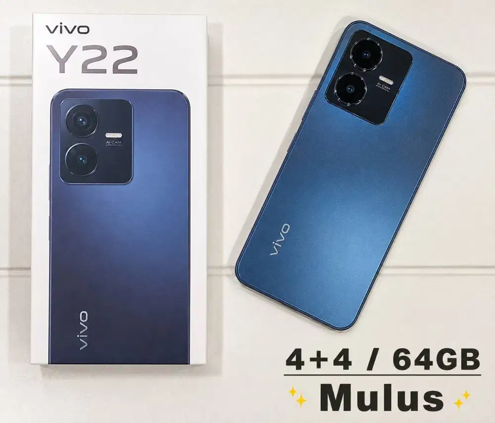 Vivo y22 Ram 4+4 / 64Gb