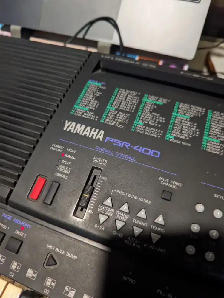 keyboard yamaha psr 400
