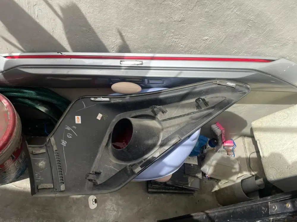Underguard bumper RR dan Cover Foglamp kiri