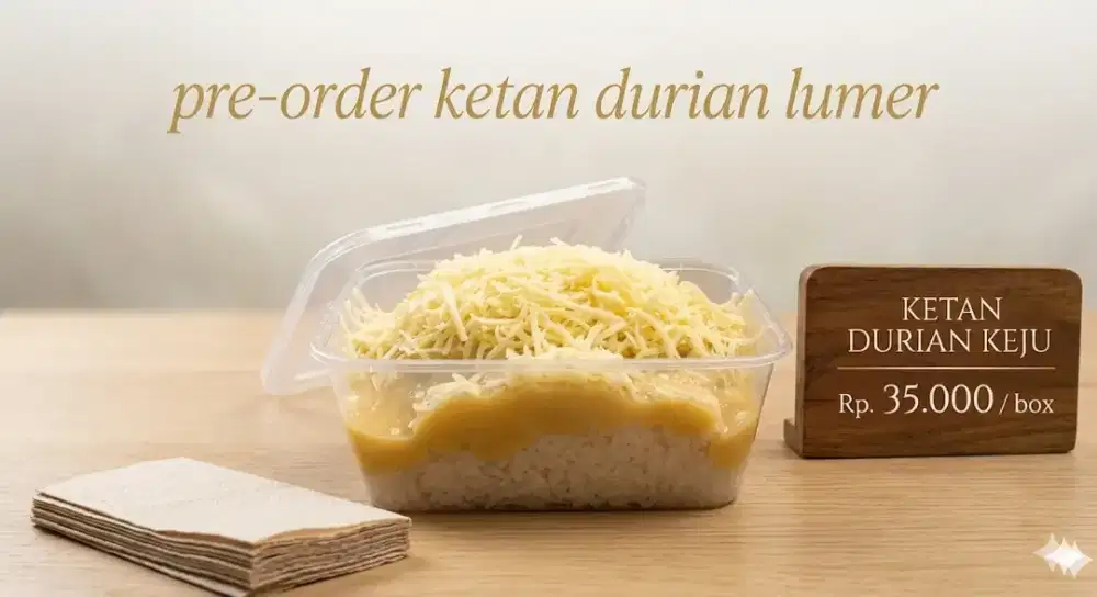 Ketan Durian Lumer