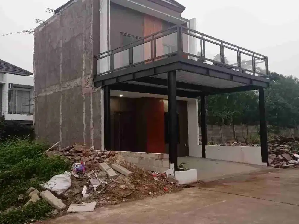 Cluster mewah dan strategis pinggir jalan raya utama jatiwarna Akses ke tol JORR jatiwarna 5menit
