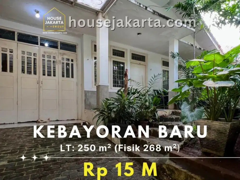 Rumah Dalam Komplek Lokasi Dekat Apartemen Pakubuwono