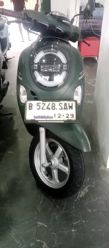 HONDA SCOOPY STYLISH GREEN TAHUN 2024