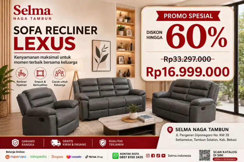 Lelang Sofa Recliner