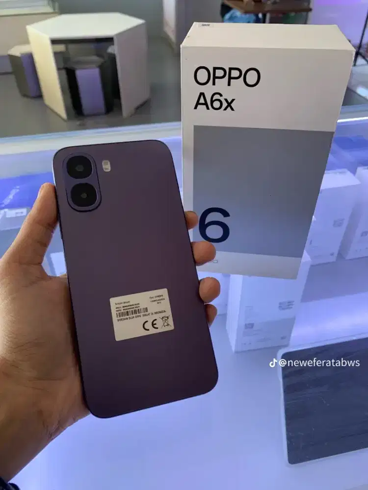 Oppo A6X 8/128GB Cashback 1JT