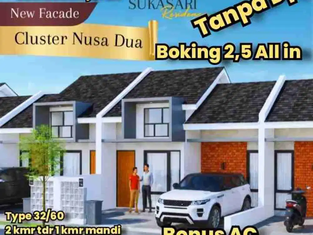 Cluster Nusa Dua Hunian Mewah dan Murah dkt TAMKOT Sepatan