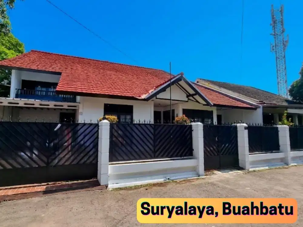 Rumah Dibawah NJOP Semi Furnished di Komplek Suryalaya Bandung | LT 779 m² | 5+2 KT | Rp 5,2 M Nego