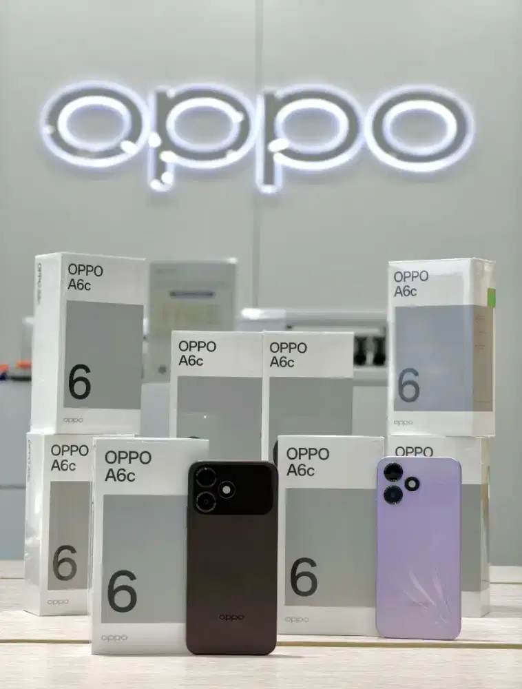Oppo A6c 4/128GB New Garansi Resmi Ready Tgl 21 Mei 2026