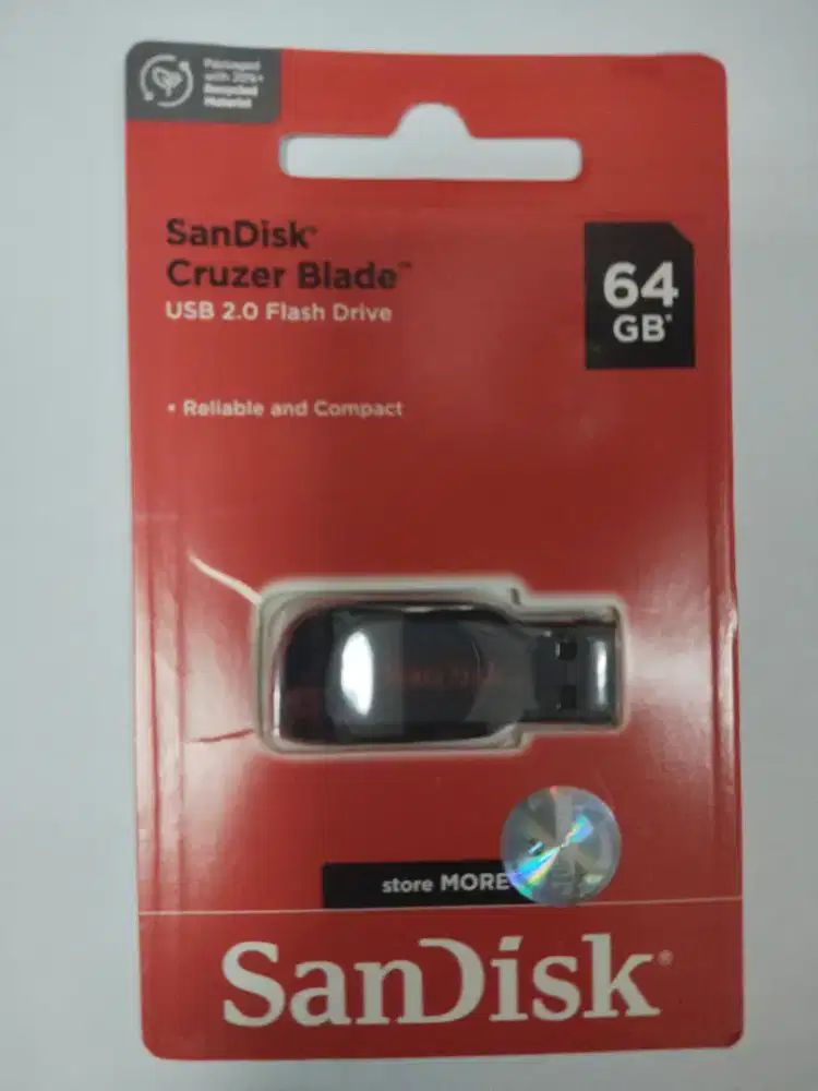 Flashdisk sandisk cruzer blade 64gb