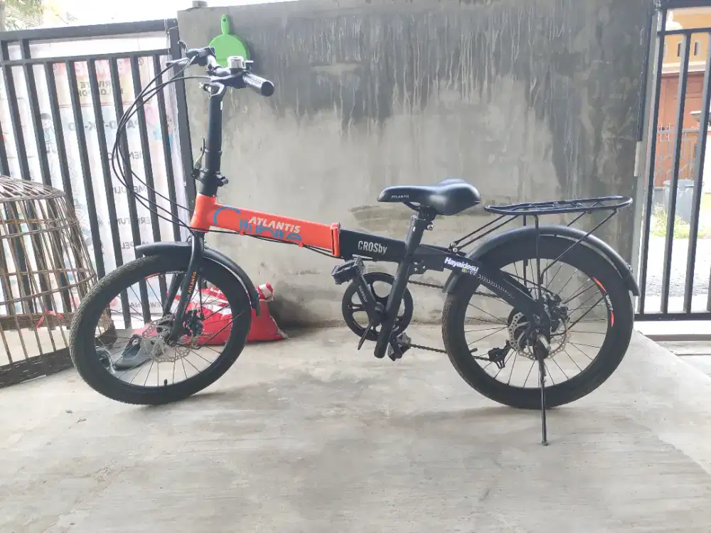 Sepeda lipat ring 16 atlantis