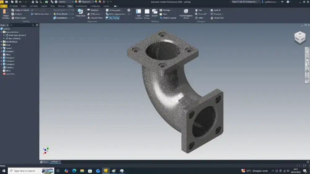 Jasa Desain 3 Dimensi Autodesk Inventor