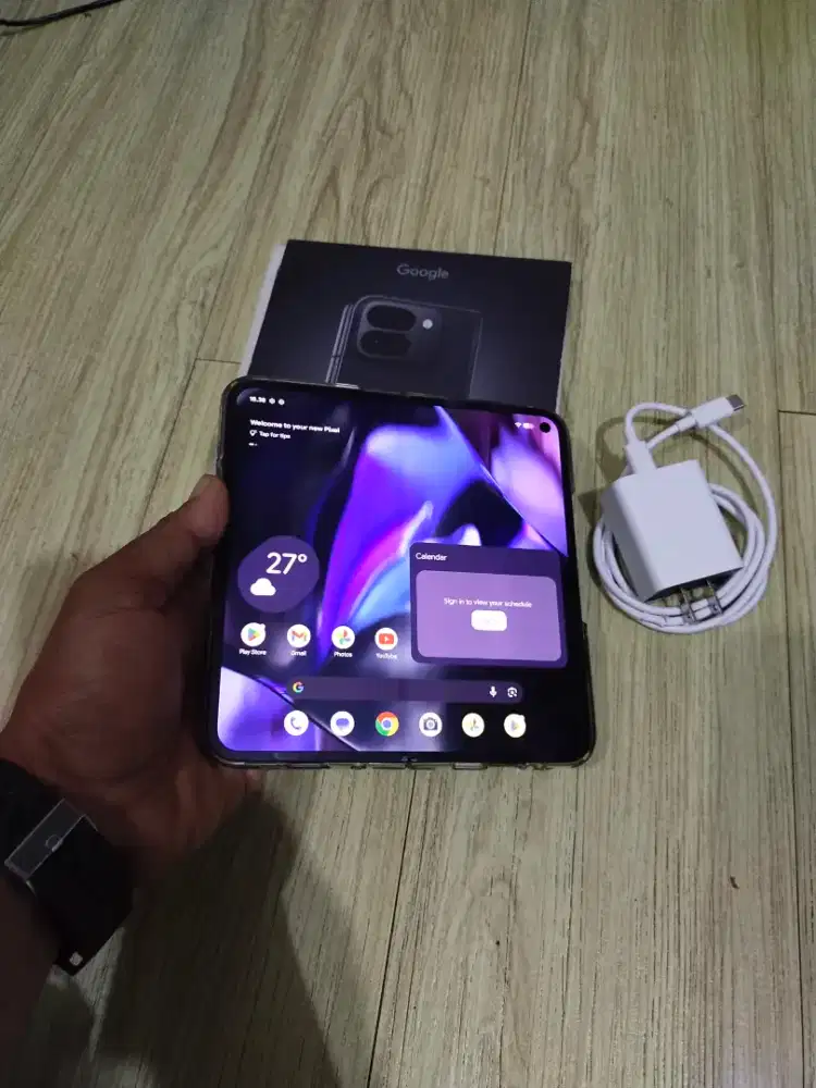 Google pixel 9 pro Fold 256gb fullset beacukai MINUS baca deskripsi