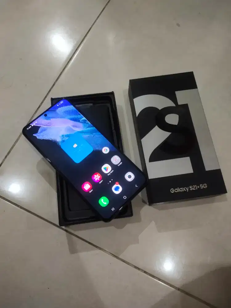 Samsung S21+ 5G 8/128 Sein fullset like new josss nominuss