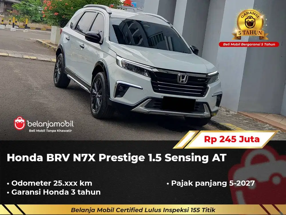 [ GARANSI 5TH ] Honda BR-V BRV BR V N7X Prestige 1.5 Sensing 2024/2025