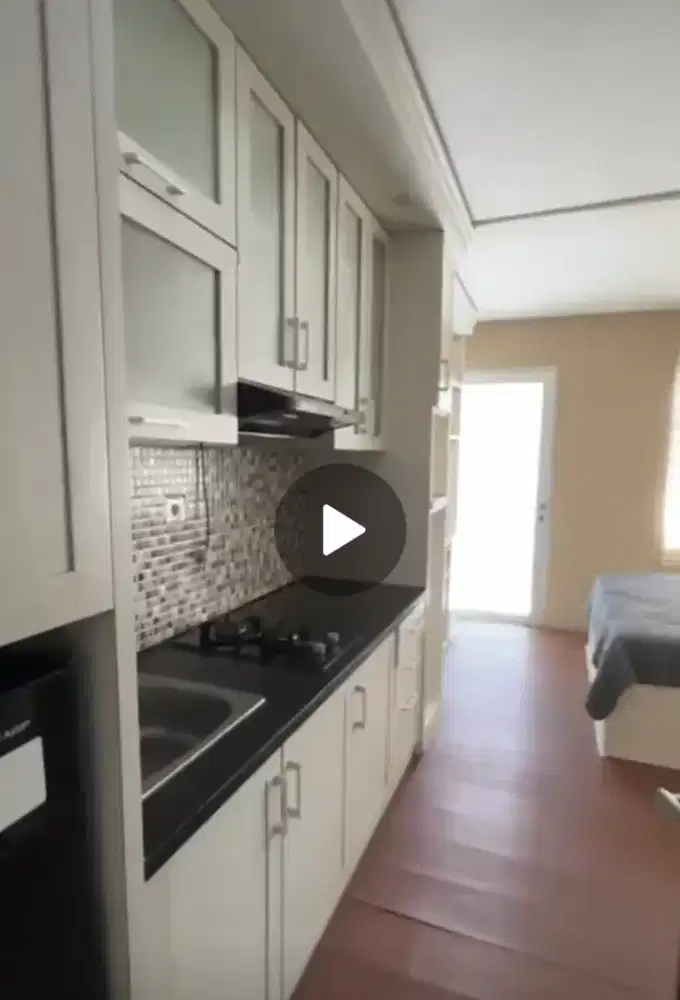 sewa bagus murah GAA apartemen grand asia afrika studio 25 furnished