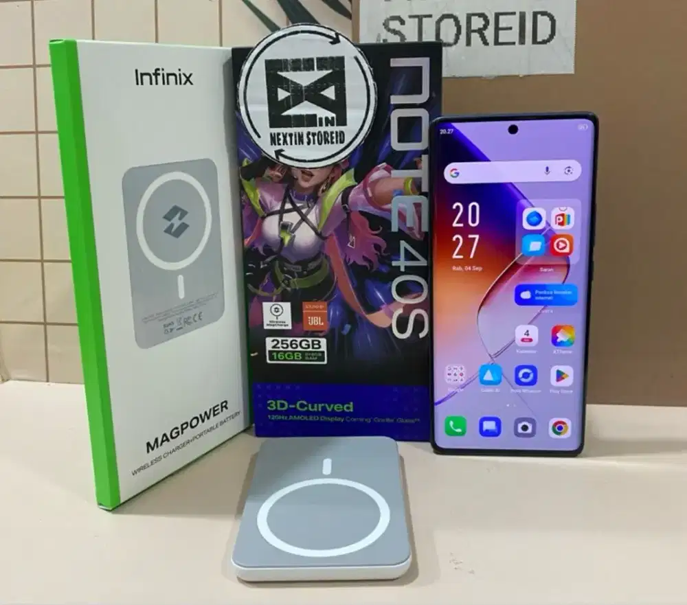 INFINIX NOTE 40S RAM 8/256 FULLSET ISTIMEWA