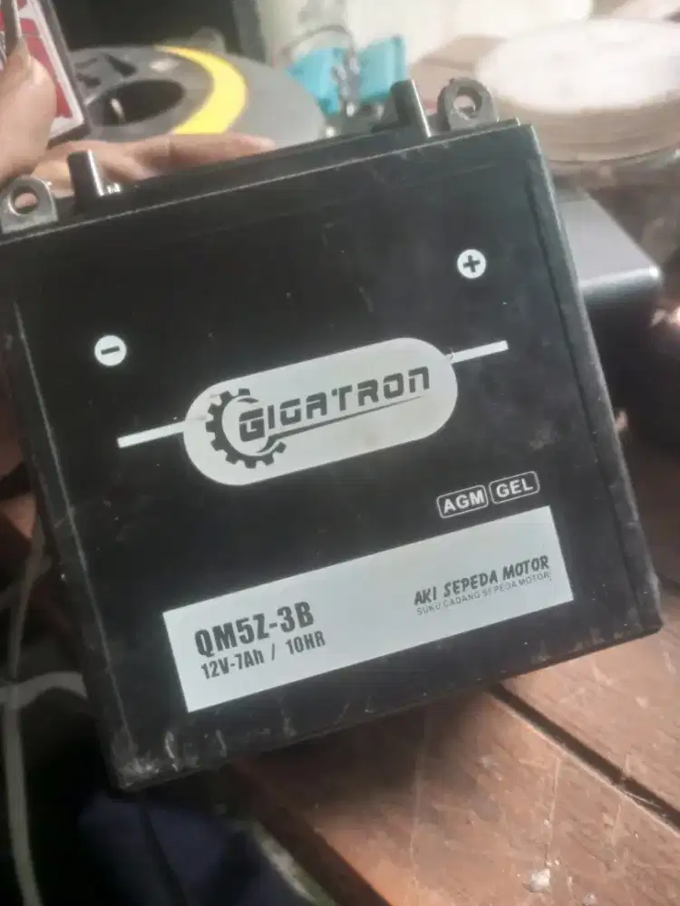 aki motor 3B kondisi baru gk jadi pake.