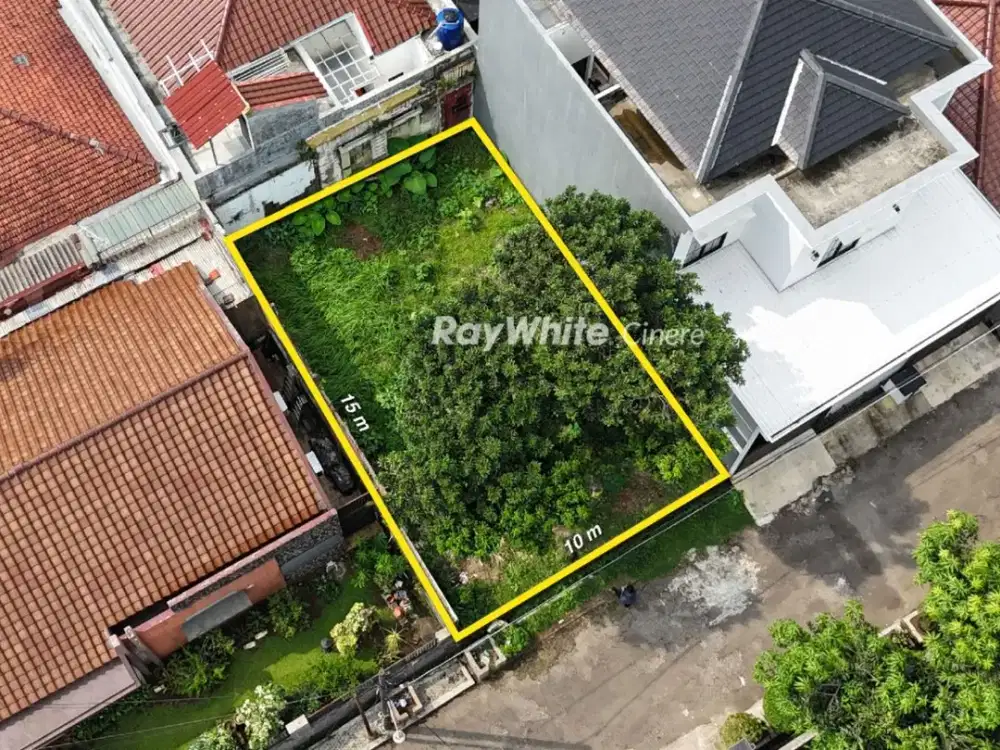 Cinere blok a tanah kavling luas 150 komplek depan cinmal