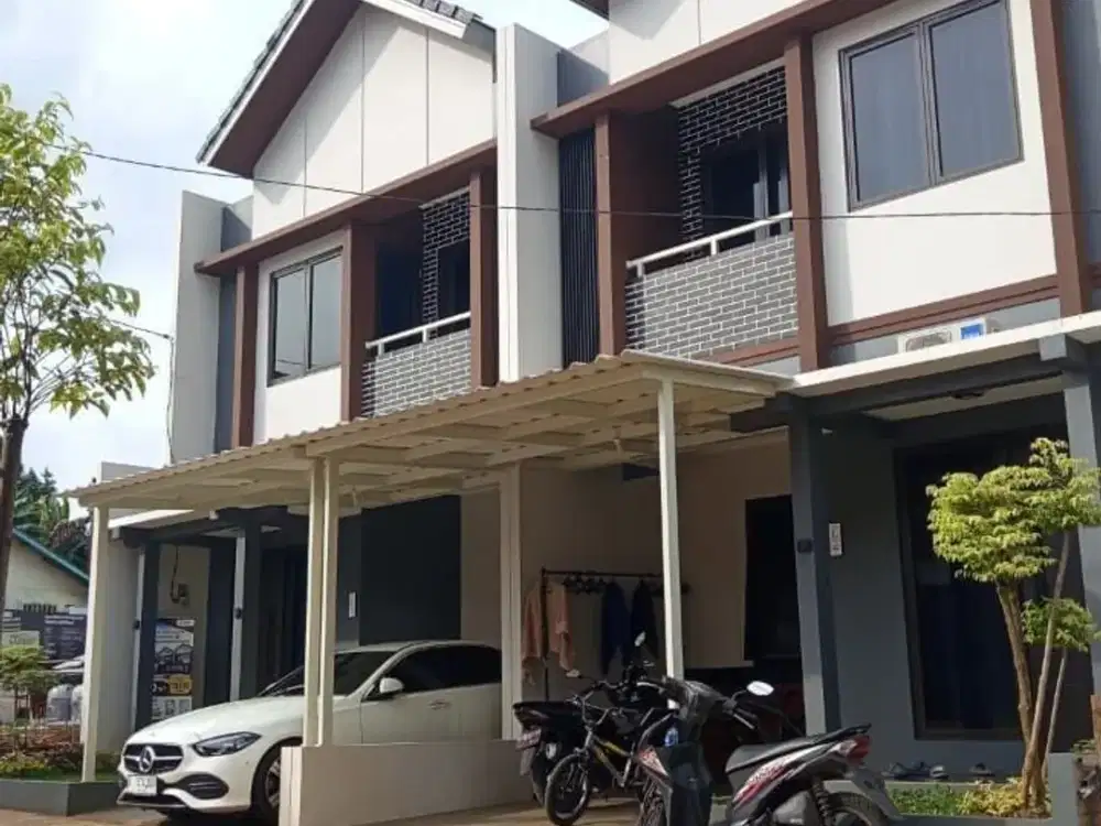 Cluster dalam perumahan di Mekarsari dekat tol cisalak