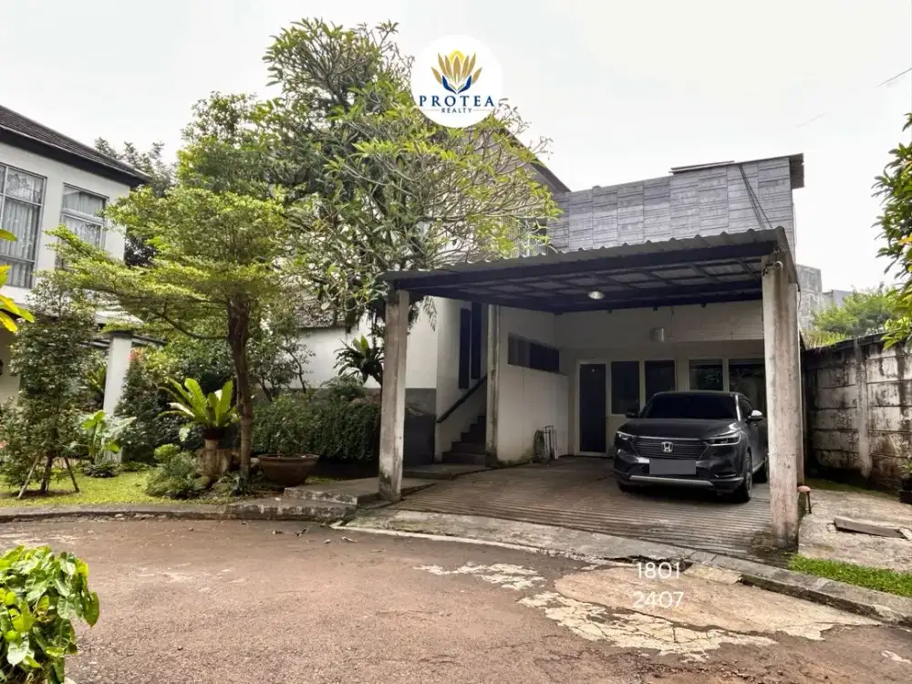Rumah Minimalis Modern Dalam Private Cluster di Bintaro