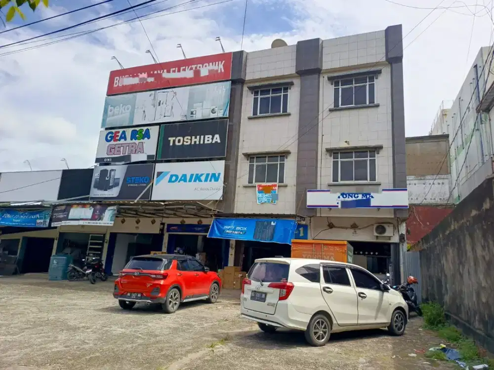 DIJUAL RUKO 3 LANTAI FULL + ROOFTOP JALAN KOL H BURLIAN KM 7 PALEMBANG
