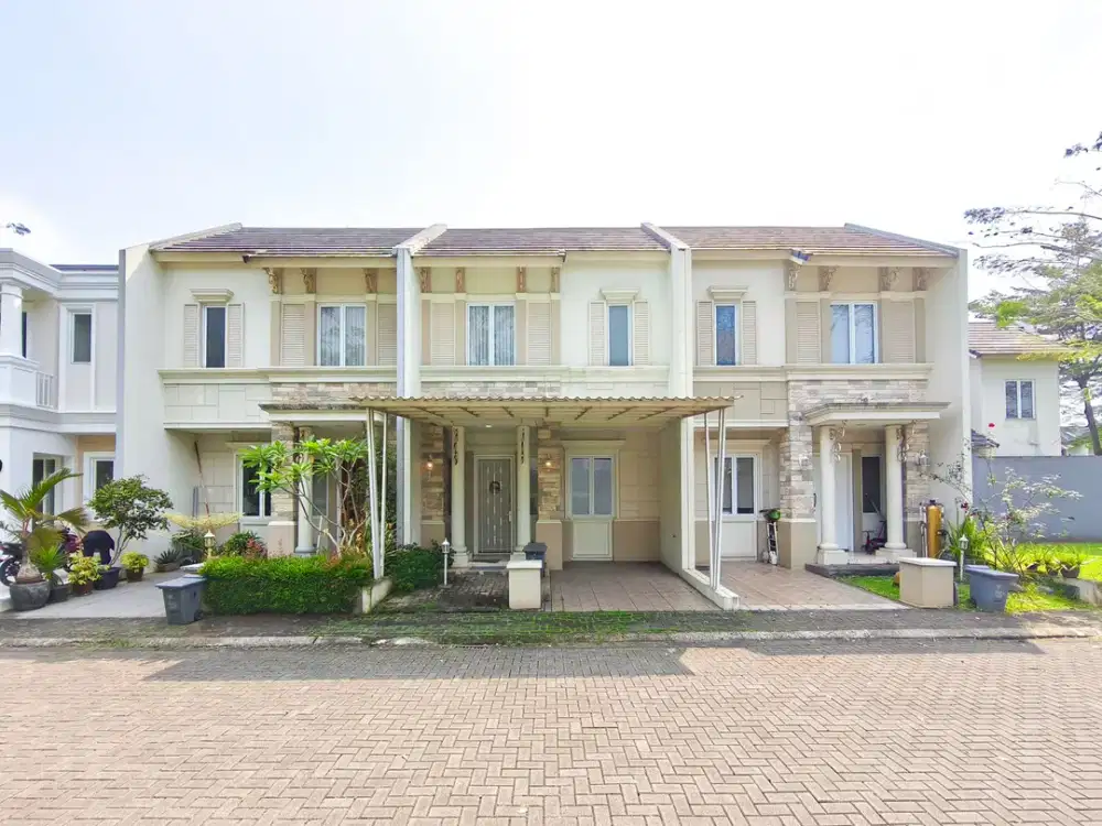 Rumah 2 Lt SHM Hadap Timur 15 menit ke AEON Mall BSD City J-47488