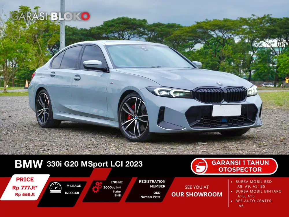 Odo 16rb Warranty ON - BMW 330i G20 LCI MSport B48 2023