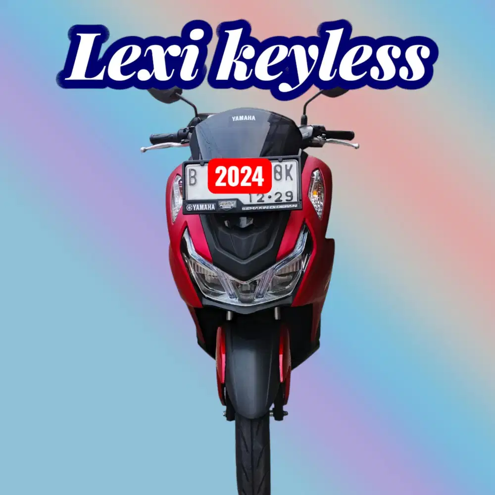 ‼️ Yamaha Lexi LX155 S keyless (KTP daerah bs kredit) LExy LX 155