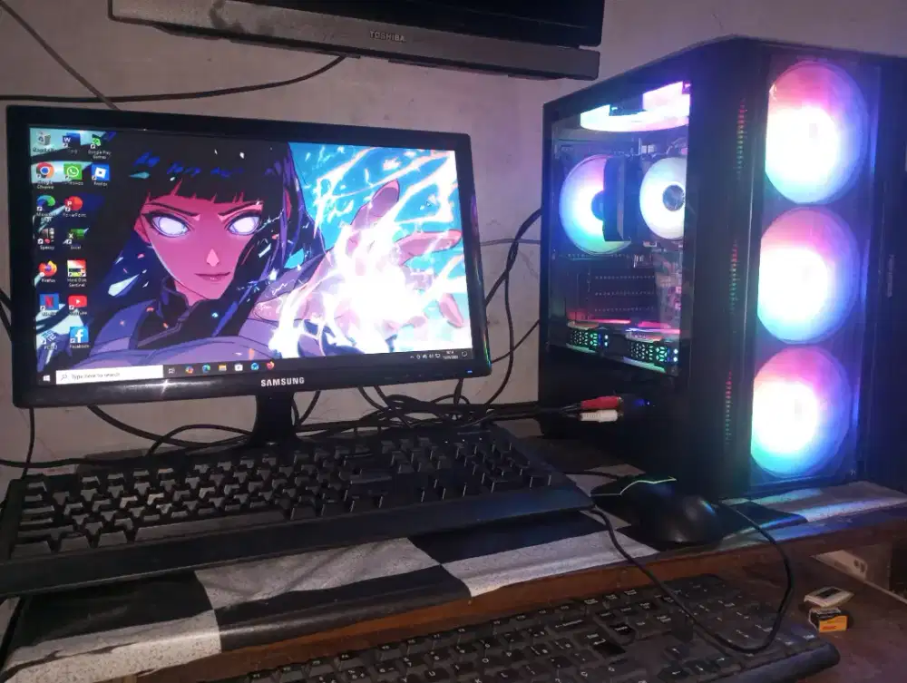 Komputer 1 set siap Spek i5 3470 Ram 8GB